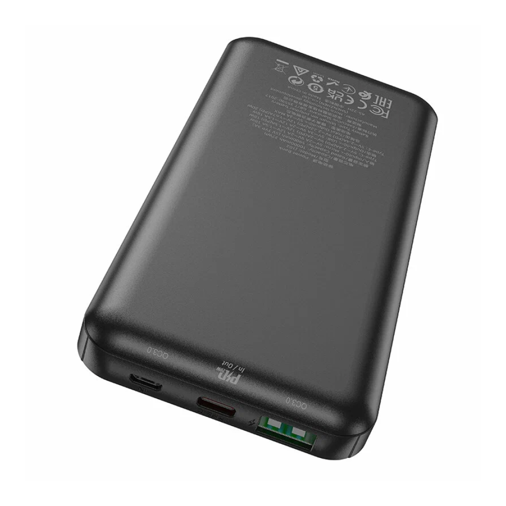 Аккумулятор внешний HOCO J102 10000mAh, черный