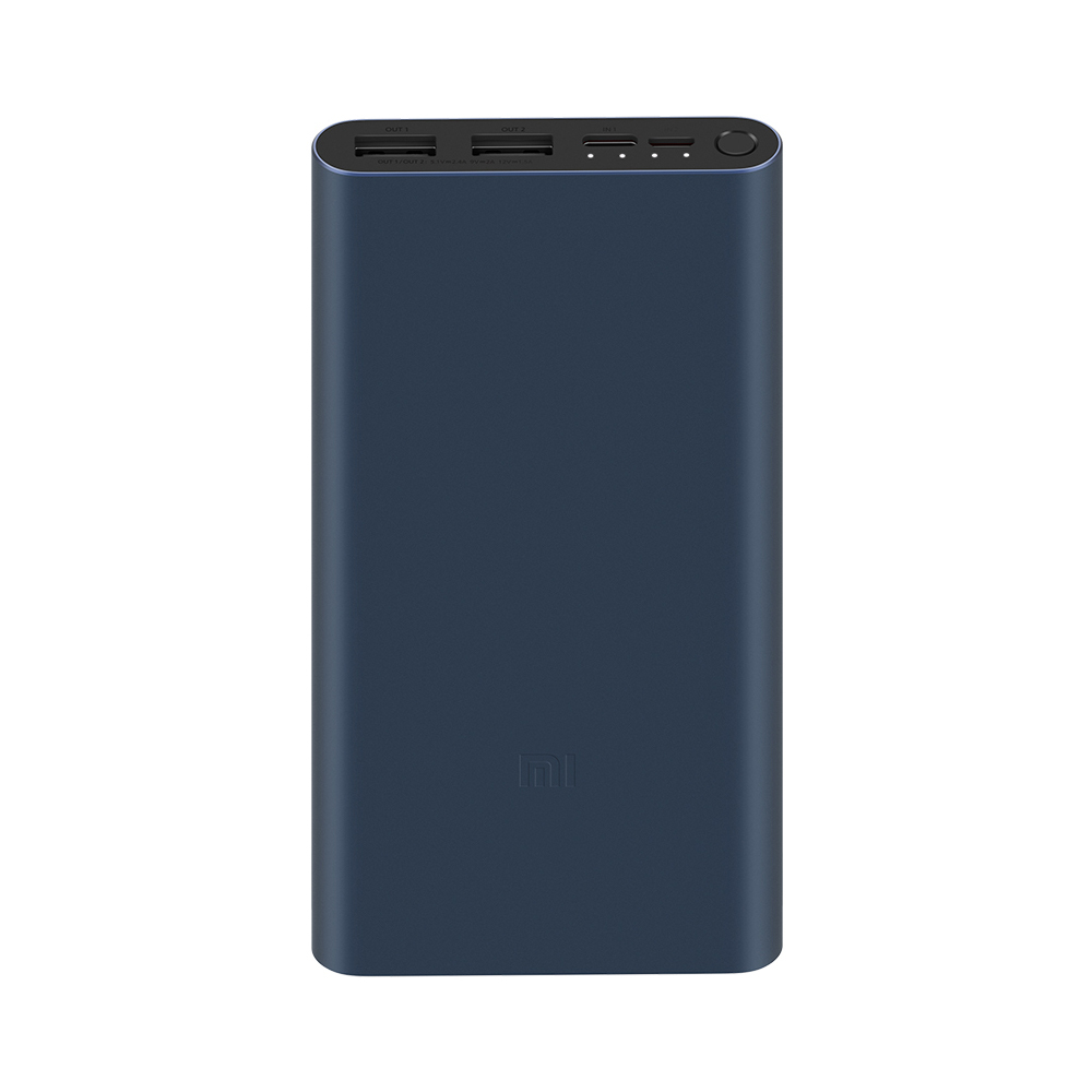 Аккумулятор внешний Xiaomi Mi Power Bank 3 10000mAh, 18W, Fast Charge,  чёрный купить в Калининграде — Mi-life