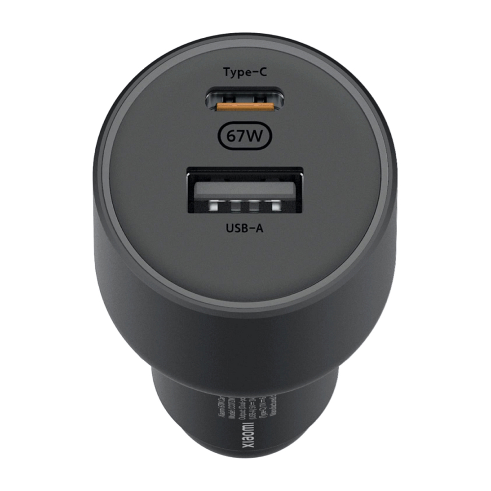 Устройство зарядное автомобильное Xiaomi 67W Car Charger (USB-A + USB-C)  купить в Калининграде — Mi-life