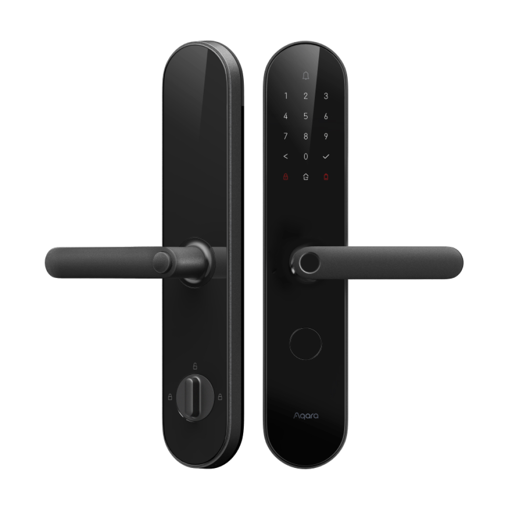 Умный дверной замок Aqara Smart Door Lock N100, чёрный купить в  Калининграде — Mi-life