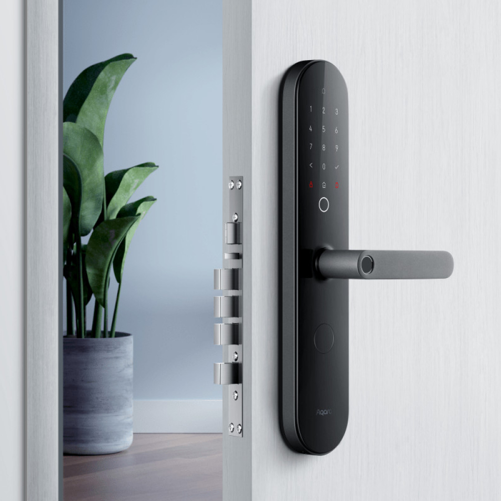 Умный дверной замок Aqara Smart Door Lock N100, чёрный купить в  Калининграде — Mi-life