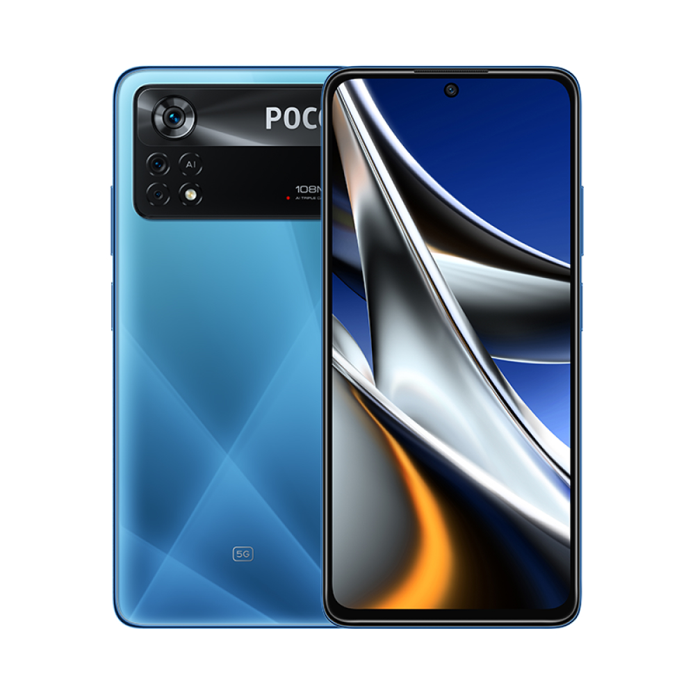 Смартфон POCO X4 Pro 5G 6GB/128GB Laser Blue 