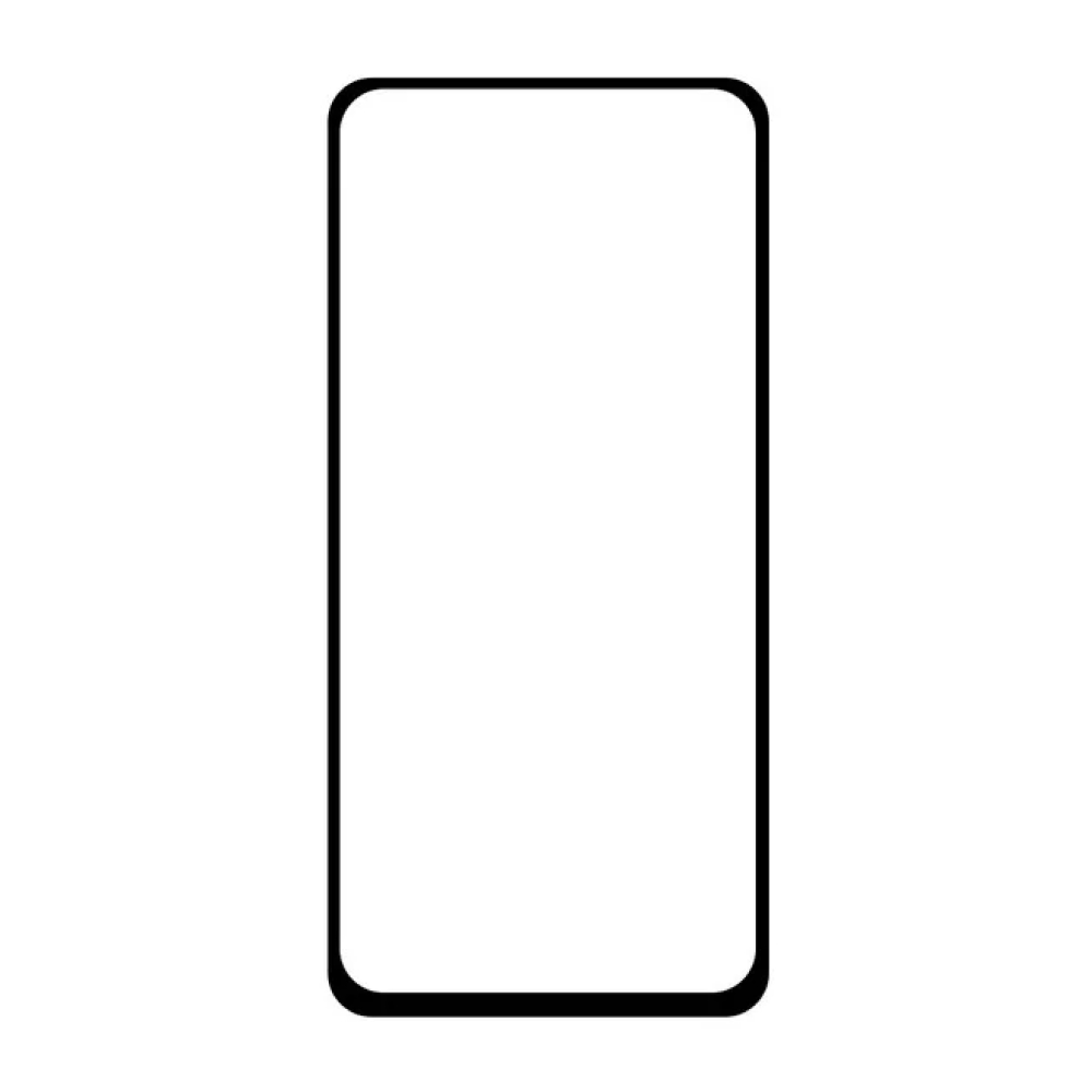 Стекло защитное Full Glue 3D для Redmi Note 9, черное