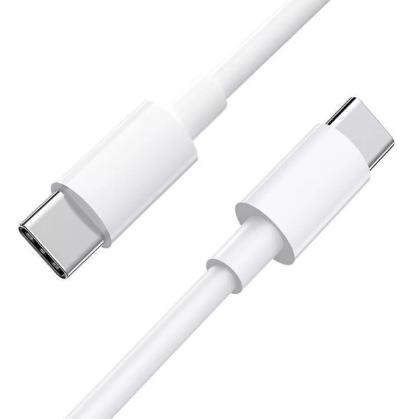 Кабель HOCO X51 Type-C — Type-C, 5A, 100Вт, 1м., белый