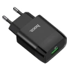 СЗУ HOCO C72Q USB-С, QC3.0, чёрное