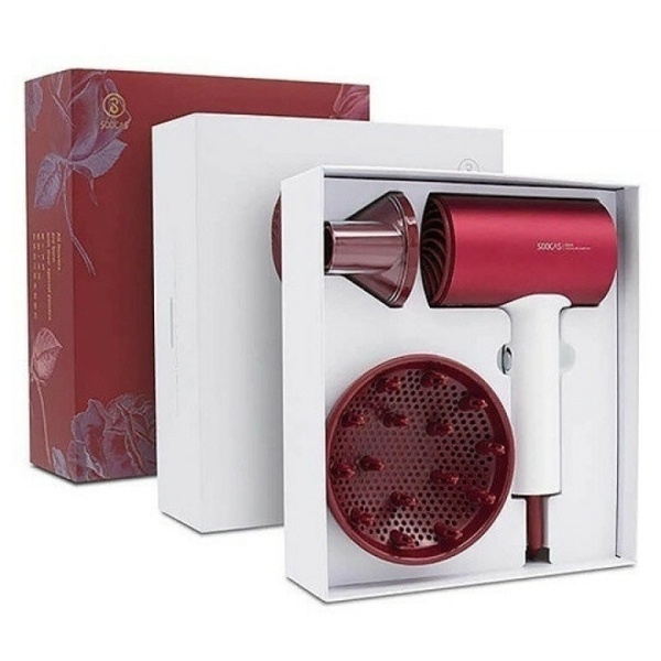 Фен для волос Soocas H5, красный