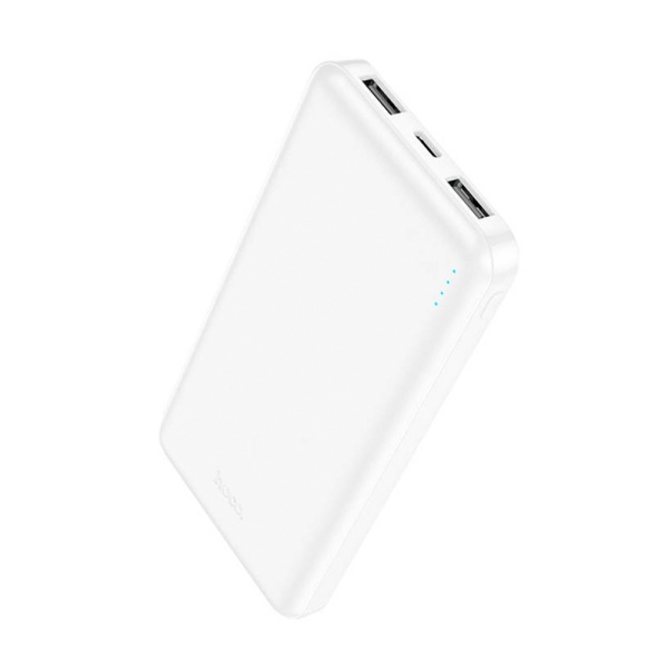 Аккумулятор внешний HOCO J100 10000mAh, белый