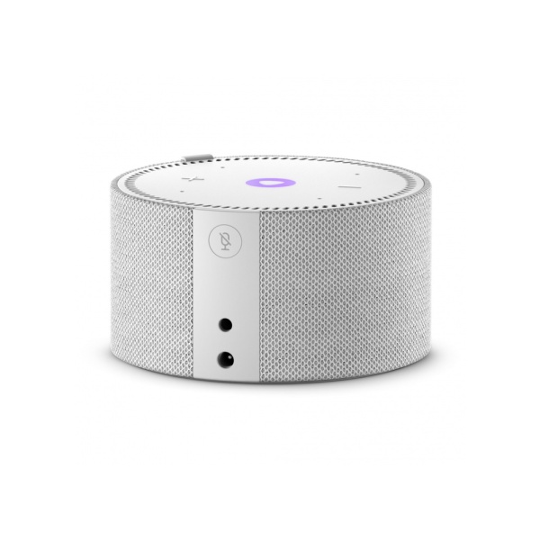 Умная колонка Яндекс.Станция Мини Плюс с часами, серый