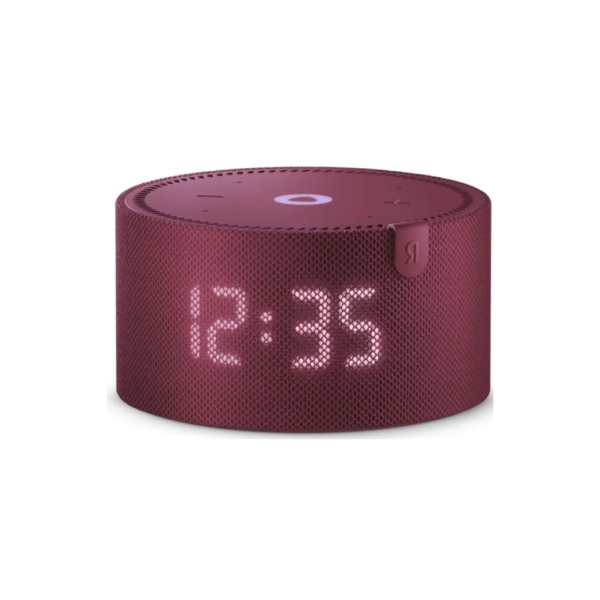 Умная колонка Яндекс.Станция Мини Плюс с часами, красный